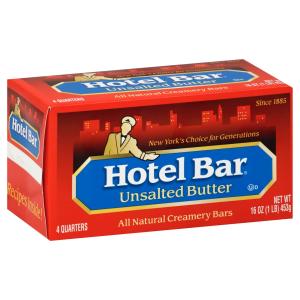 Hotel Bar - 1 4 lb Butter Sticks Unsalted