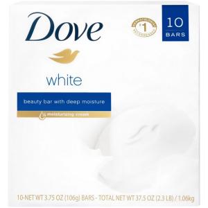 Dove - 10pk Bar White