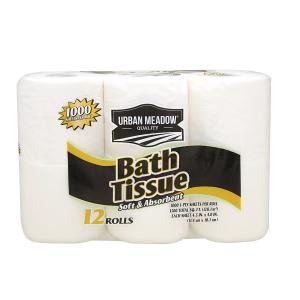 Urban Meadow - 12 Roll Bath Tissue