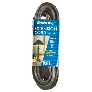 Helping Hands - 15ft Brown Extension Cord