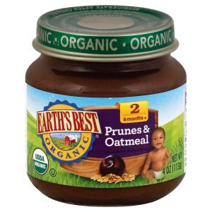 earth's Best - 2nd Food Prunes Oatmeal