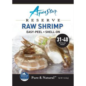 Shrimp - 31 40 Peel Deveined Raw Farm