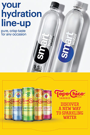 Smartwater and Topo Chico product images