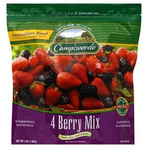 Campoverde - 4 Berry Mix Frozen Fruit
