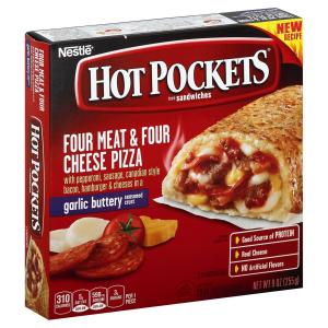 Hot Pockets - 4 Meat 4 Cheese Pizza