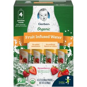 Gerber - Organic Strawberry Infused Water