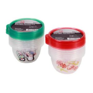 Chef Craft - 6pc Round Containers