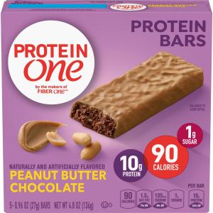 Protein One - 900al Pnt Btr Choc Bars 5ct