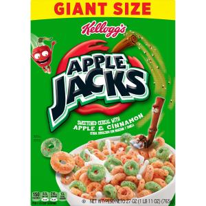 kellogg's - Apple Jacks Apple Cinnamon Cereal