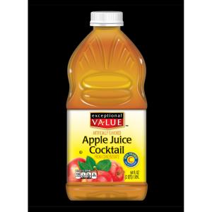 Exceptional Value - Apple Juice Cocktail
