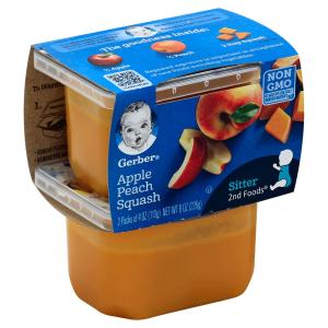 Gerber - Apple Peach Squash