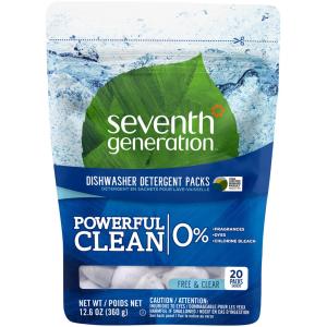 Seventh Generation - Auto Dish Packs Free Clear