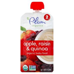 Plum Organics - Blends Apple Raisin Quinoa
