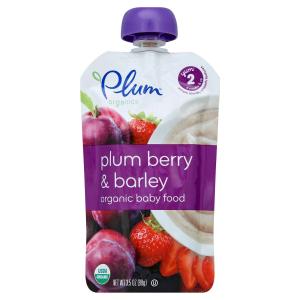 Plum Organics - Blends Plum Berry Barley