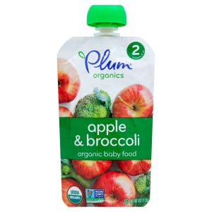 Plum Organics - Stage 2 Apple Broccoli