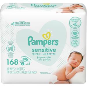 Pampers - Baby Wipes Sensitive 168ct