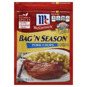 Mccormick - Bag N Season Pork Chops