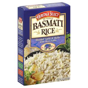 Heritage Select - Basmati Rice Roasted Garlic & Herbs