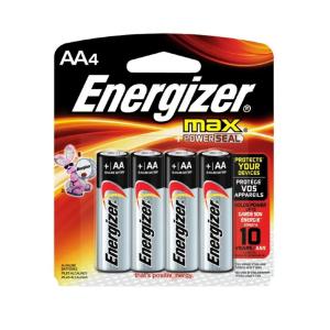Energizer - Batteries aa 4pk