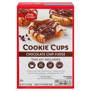 Betty Crocker - bc Choc Chip Fudge Cups