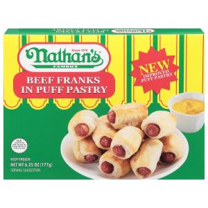 nathan's - Beef Franks in Puff Pastry