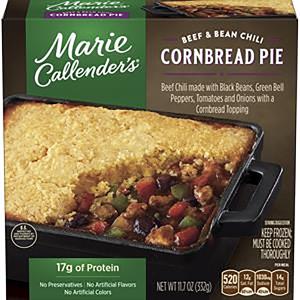 Marie callender's - Beef Black Bean Cornbread Pie