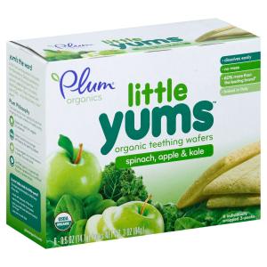 Plum Organics - Biscuit Spinach Apple