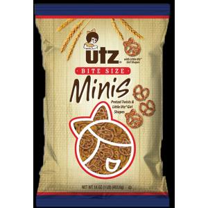Utz - Bite Size Minis Pretzels