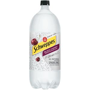 Schweppes - Black Cherry Seltzer 2Ltr