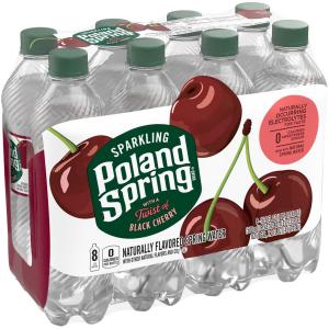 Poland Spring - Blk Cherry Spark Wtr