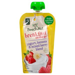 Beechnut - Botg Yogurt Banana Strawberry Pouch