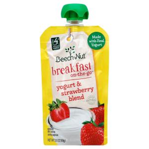 Beechnut - st 4 Botg Yogurt Strawberry