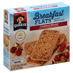 Quaker - Breakfast Flats Crnbrry Almnd