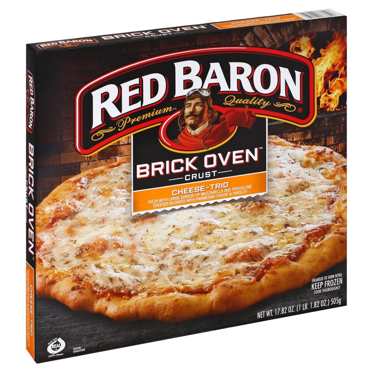BRICK OVEN CHEESE TRIO PIZZA