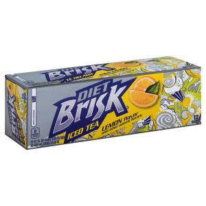 Lipton - Brisk Diet Lmn Iced Tea 12pk