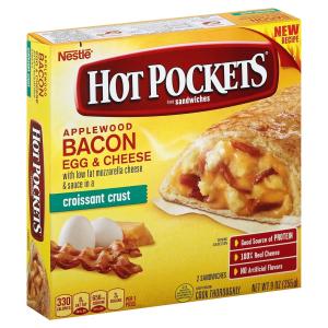 Hot Pockets - Brkfast Sandwich Bacon Egg Chs