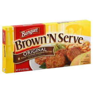 Banquet - Brown N Srv Original Patty