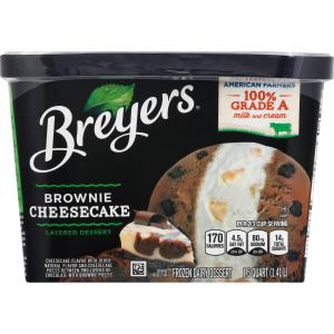 Breyers - Brownie Cheesecake