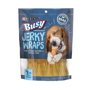 Purina - Busy Jerky Wraps Beef Chicken