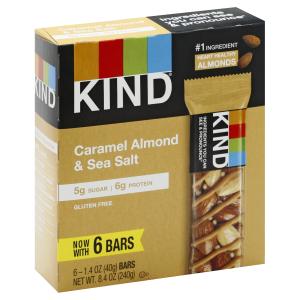 Kind - Caramel Almond Sea Salt 6 pk