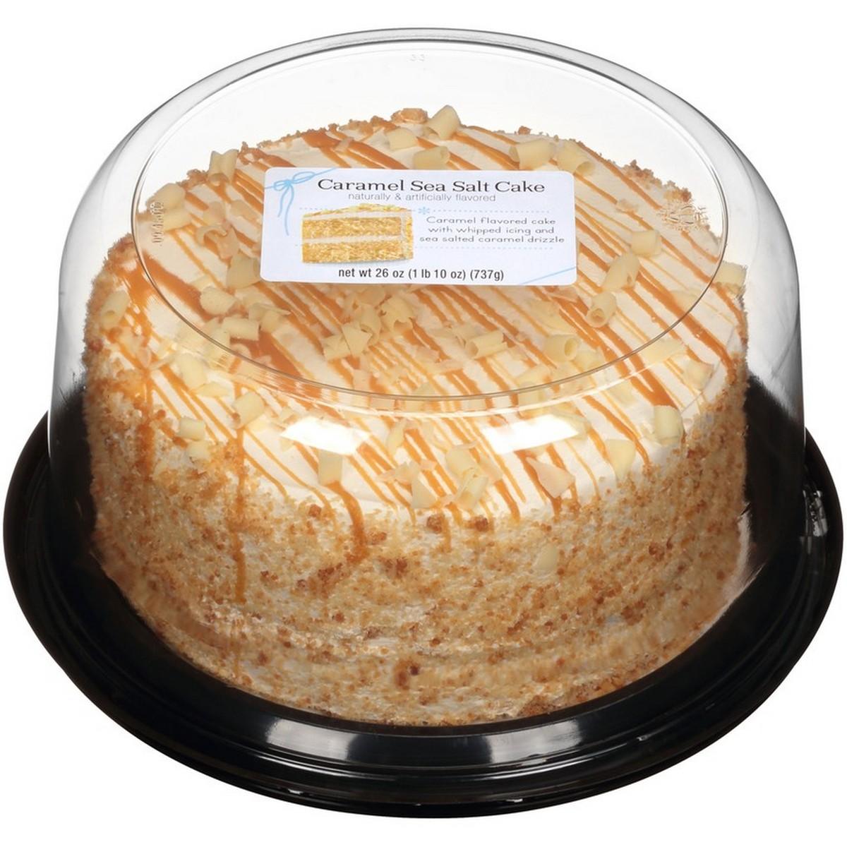 CARAMEL SEA SALT CAKE