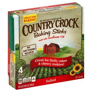 Country Crock - cc Baking Sticks Salted