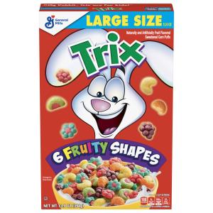 General Mills - Trix Fruity Corn Puff Breakfast Cereal