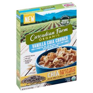 Cascadian Farm - Cereal Chia Vanilla Crnch