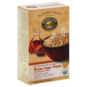 nature's Path - Brown Sugar Maple Hot Oatmeal