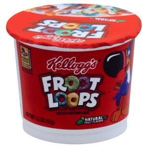 kellogg's - Froot Loops Breakfast Cereal Cup