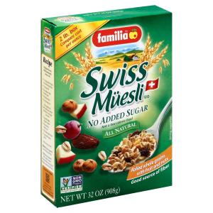 Familia - Swiss Muesli no Sugar Added Cereal