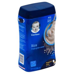 Gerber - Cereal Rice 16 oz