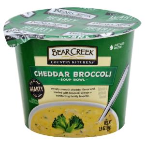 Bear Creek - Cheddar Brocolli Hearty Soup Bowl