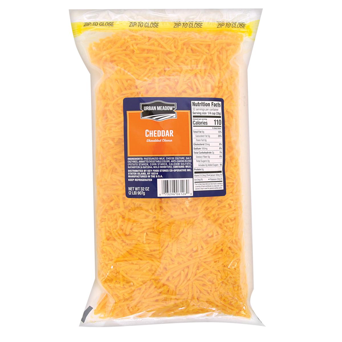 CHEDDAR CHEESE SHREDDED